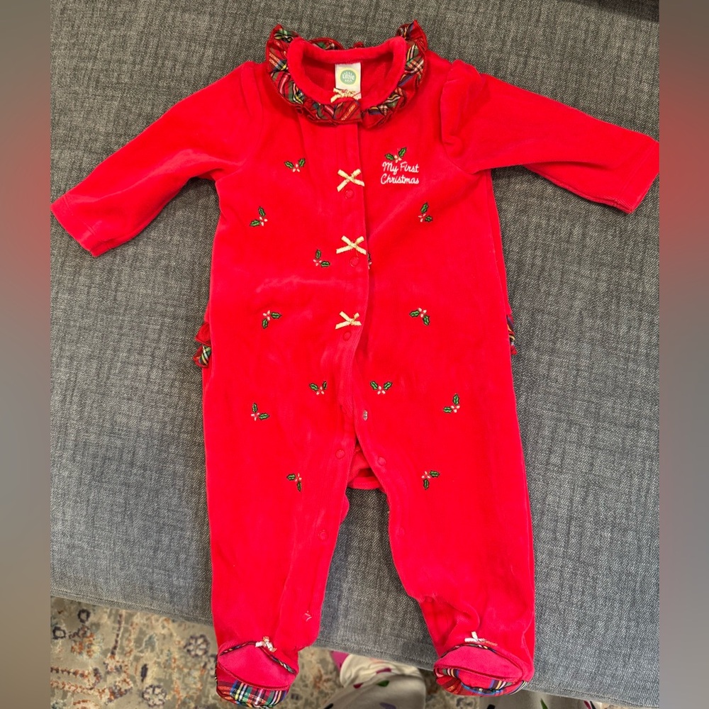 Worn once! Little Me My First Christmas
